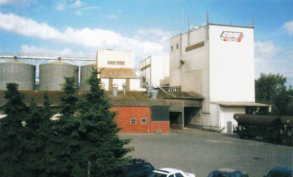 Lagergebäude der LBAG Dinklage Badbergen und der Futtermittelfirma Böring