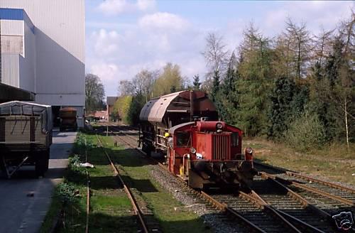 Bahnhofgelände in den 80ern
